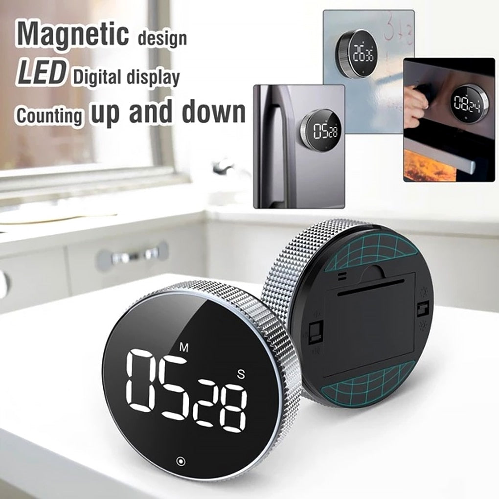 Baseus® Magnetic Digital Timer - Grey Technologies